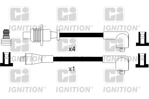 QUINTON HAZELL Комплект проводов зажигания XC954